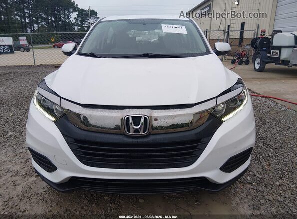 3CZRU6H35KM706680 2019 HONDA HR-V White Widok zestawu wskaźników
