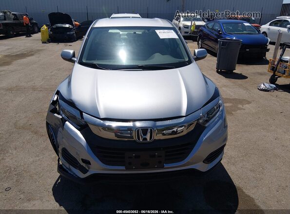 3CZRU6H35KM744099 2019 HONDA HR-V Silver Սարքավորումների վահանակի տեսք