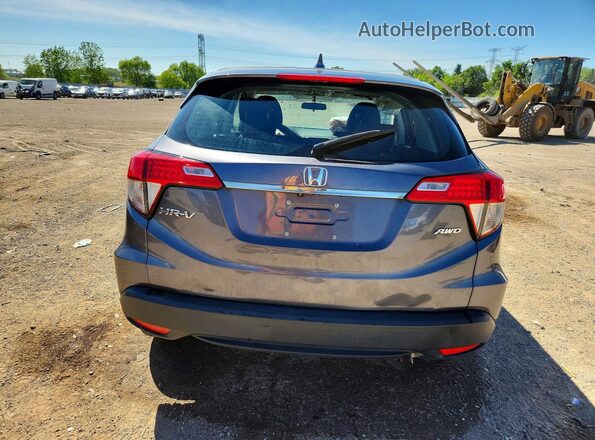 3CZRU6H35MM752772 2021 HONDA HR-V Gray Rear view