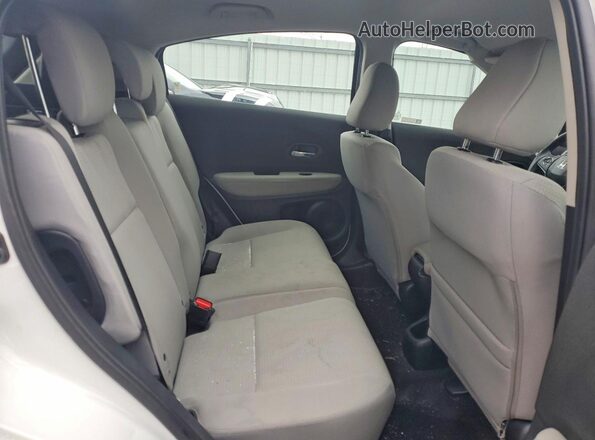 3CZRU6H35NM746715 2022 HONDA HR-V White Widok wnętrza z tyłu
