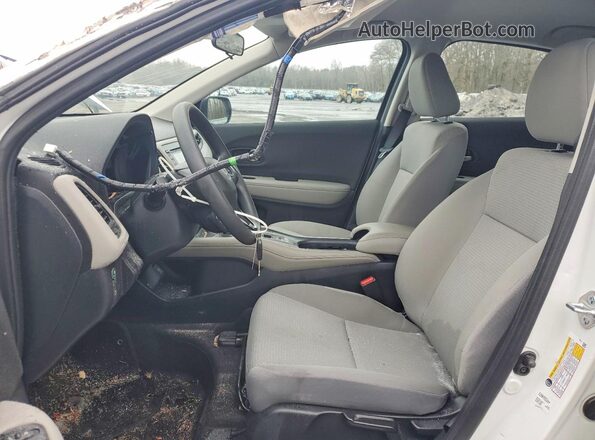 3CZRU6H35NM746715 2022 HONDA HR-V White Widok wnętrza z przodu