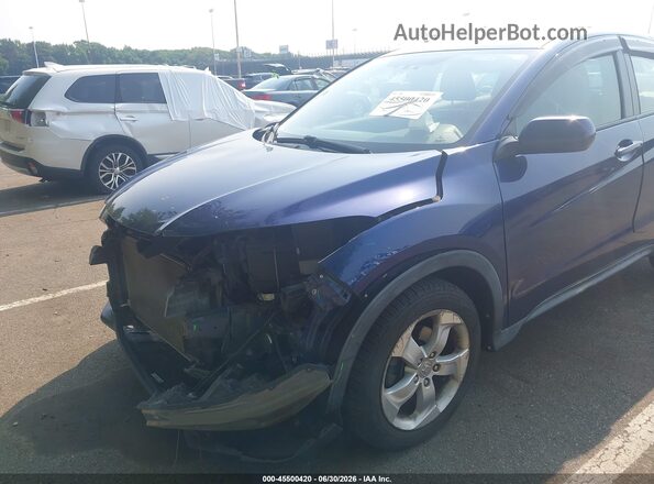 3CZRU6H36GM745155 2016 HONDA HR-V Синий Вид спереди