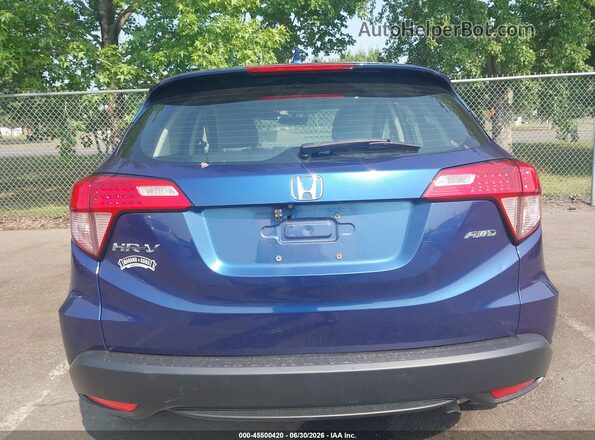 3CZRU6H36GM745155 2016 HONDA HR-V Синий 