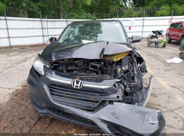 3CZRU6H36JG723534 2018 HONDA HR-V Black Instrument cluster view
