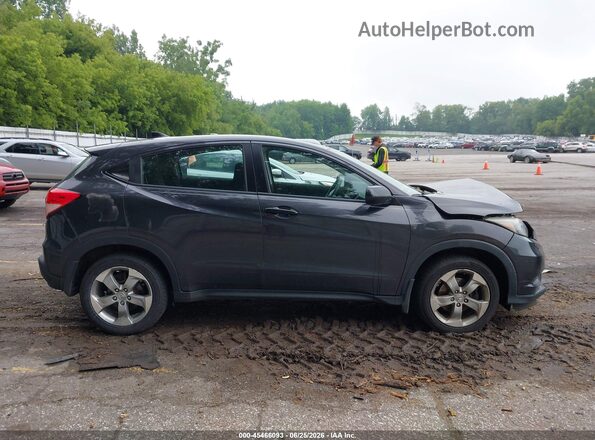 3CZRU6H36JG723534 2018 HONDA HR-V Black Rear interior view