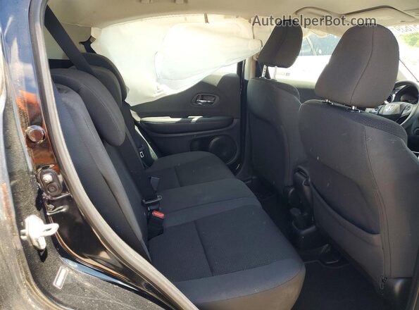 3CZRU6H36KG704788 2019 HONDA HR-V Black Rear interior view