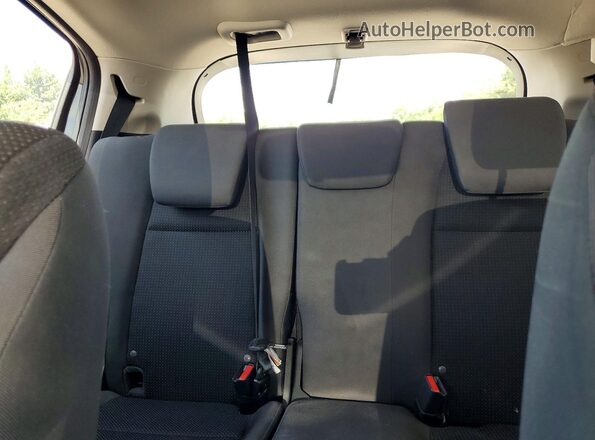 3CZRU6H36KG704788 2019 HONDA HR-V Black Rear seats view