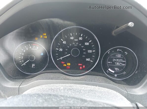 3CZRU6H36KG711000 2019 HONDA HR-V Silver Vista de los asientos traseros