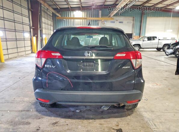 3CZRU6H36KG718917 2019 HONDA HR-V Black Հետևի տեսք