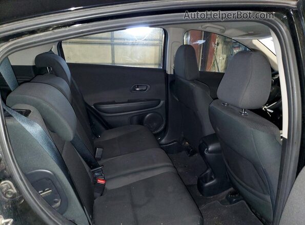 3CZRU6H36KG718917 2019 HONDA HR-V Black Հետևի նստատեղերի տեսք