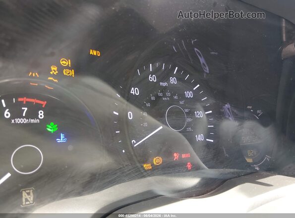 3CZRU6H36KG729514 2019 HONDA HR-V Gray Հետևի նստատեղերի տեսք