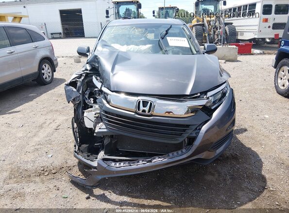 3CZRU6H36KG729514 2019 HONDA HR-V Gray Սարքավորումների վահանակի տեսք