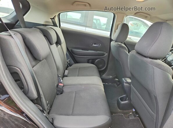 3CZRU6H36LG701147 2020 HONDA HR-V Black Вид задніх сидінь