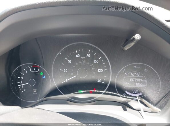 3CZRU6H36LM714787 2020 HONDA HR-V Black Вид задніх сидінь