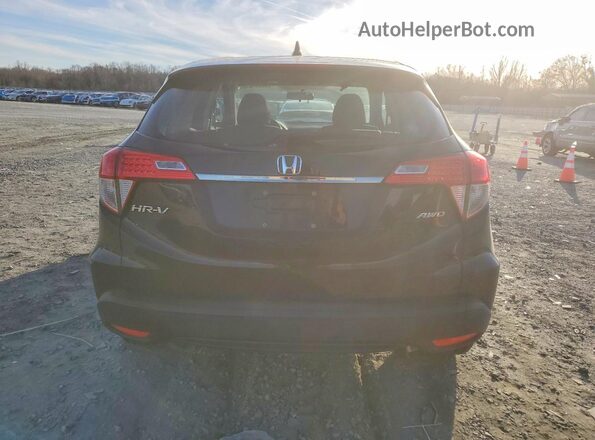 3CZRU6H36MM725452 2021 HONDA HR-V Black Вид ззаду