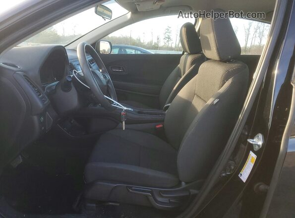 3CZRU6H36MM725452 2021 HONDA HR-V Black Вид салону спереду