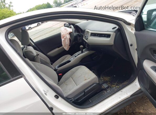 3CZRU6H36MM734376 2021 HONDA HR-V White Front interior view