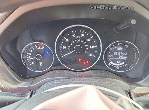 3CZRU6H36MM735611 2021 HONDA HR-V Silver Widok zestawu wskaźników