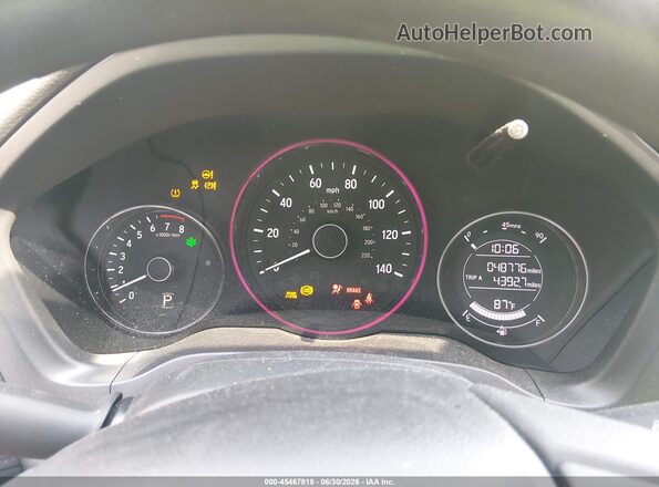 3CZRU6H36NM726733 2022 HONDA HR-V Gray უკანა სავარძლების ხედი