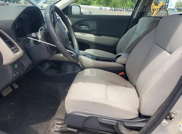 3CZRU6H36NM759084 2022 HONDA HR-V Silver Front interior view