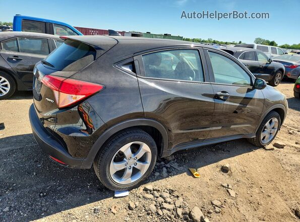 3CZRU6H37HG705313 2017 HONDA HR-V Black Rear right