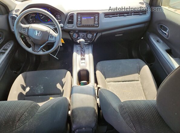 3CZRU6H37HG705313 2017 HONDA HR-V Black Dashboard view