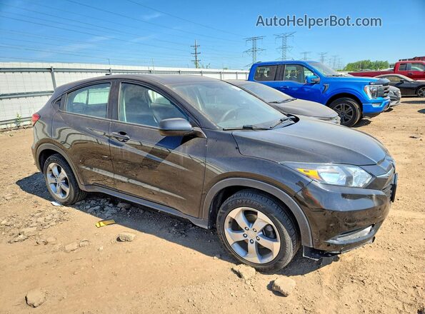 3CZRU6H37HG705313 2017 HONDA HR-V Black Front right