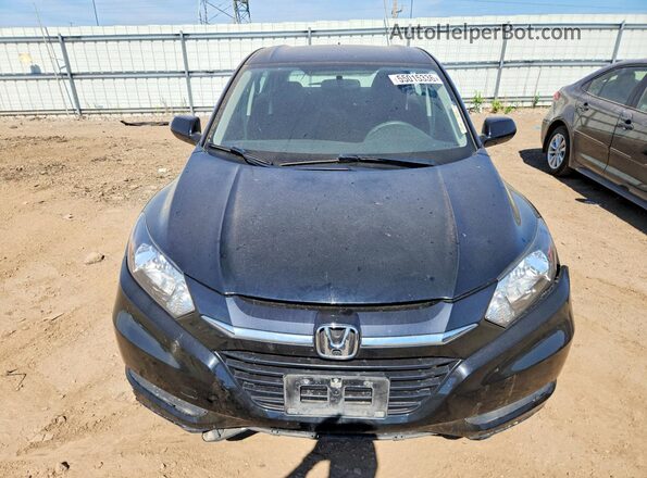 3CZRU6H37HG705313 2017 HONDA HR-V Black Front view