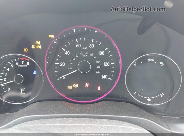 3CZRU6H37HM702090 2017 HONDA HR-V Brown Հետևի նստատեղերի տեսք
