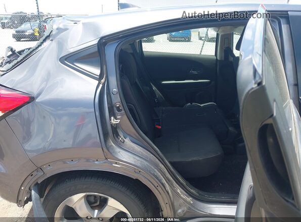 3CZRU6H37JG707049 2018 HONDA HR-V Gray VIN sticker view