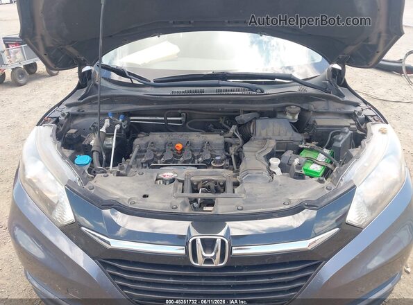 3CZRU6H37JG707049 2018 HONDA HR-V Gray Rear view