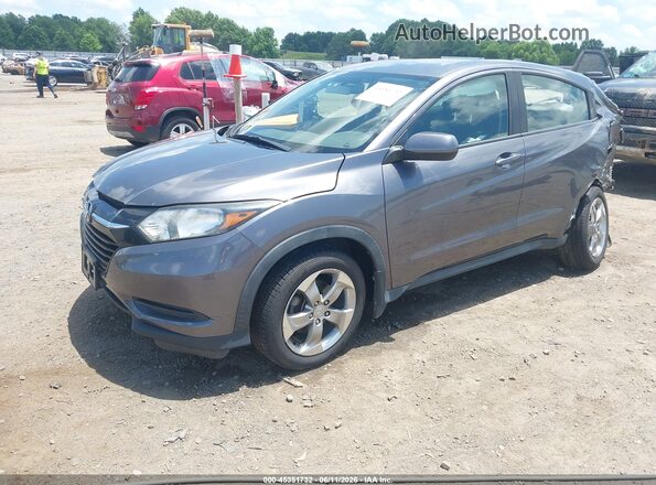 3CZRU6H37JG707049 2018 HONDA HR-V Gray Front left