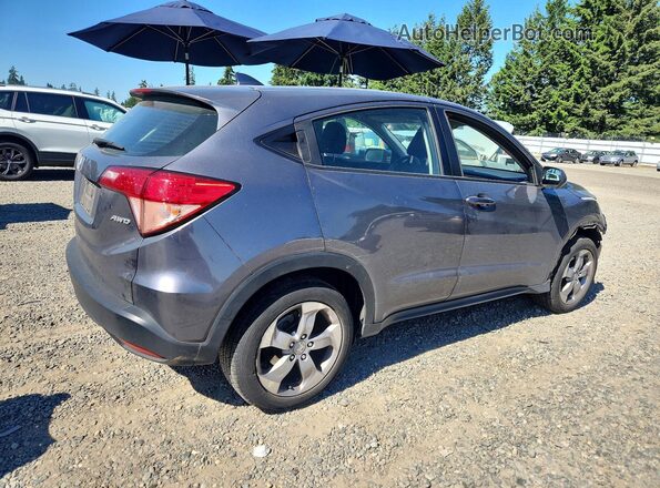 3CZRU6H37JG713336 2018 HONDA HR-V Gray 