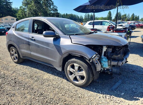 3CZRU6H37JG713336 2018 HONDA HR-V Gray 