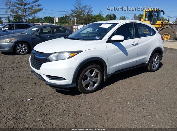 3CZRU6H37JM700197 2018 HONDA HR-V White Առջևի ձախ երեք քառորդ տեսարան