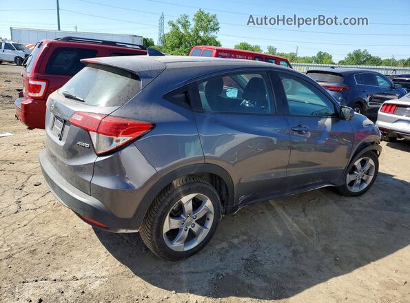 3CZRU6H37LG702002 2020 HONDA HR-V Gray Trasero derecho