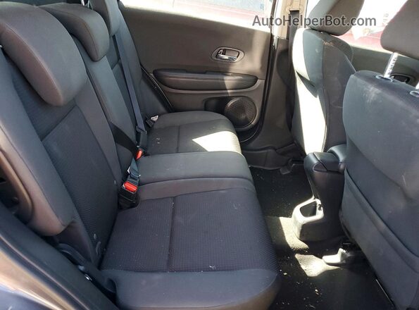 3CZRU6H37LG702002 2020 HONDA HR-V Gray Vista interior trasera