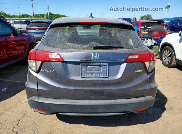 3CZRU6H37LG702002 2020 HONDA HR-V Gray Vista trasera