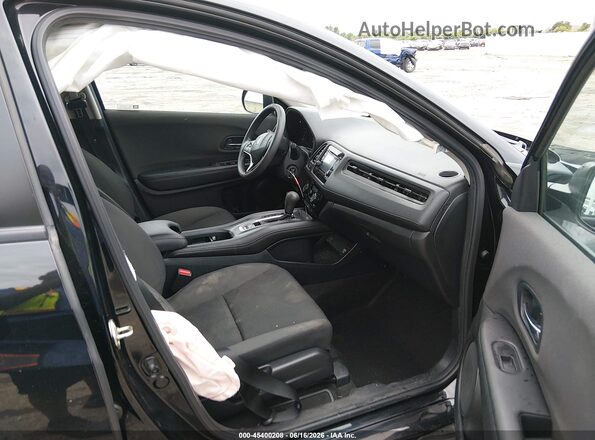 3CZRU6H37LM720968 2020 HONDA HR-V Black Вид салону спереду