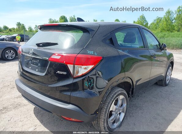 3CZRU6H37NM708208 2022 HONDA HR-V Black Հետևի աջ