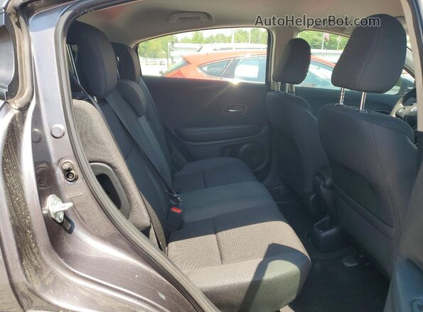 3CZRU6H37NM722870 2022 HONDA HR-V Gray Rear seats view