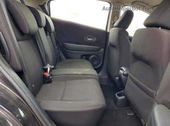 3CZRU6H38HG701271 2017 HONDA HR-V Gray Widok wnętrza z tyłu