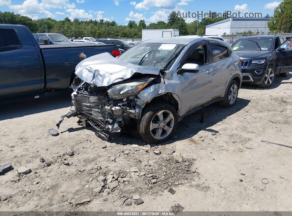 3CZRU6H38JG700241 2018 HONDA HR-V Silver Առջևի ձախ երեք քառորդ տեսարան