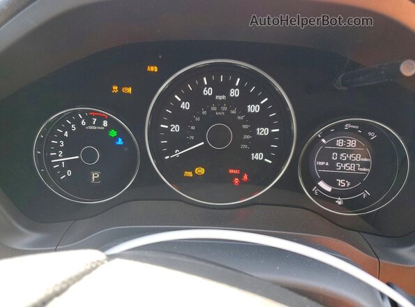 3CZRU6H38JG712650 2018 HONDA HR-V Silver 