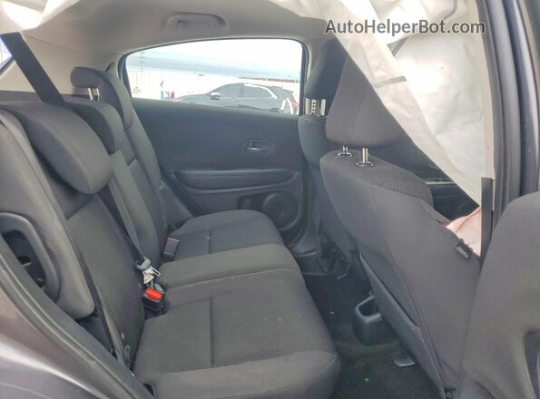 3CZRU6H38MM756301 2021 HONDA HR-V Gray Rear seats view