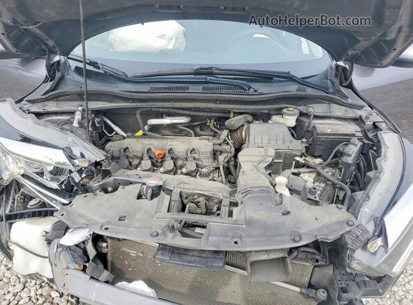 3CZRU6H38MM756301 2021 HONDA HR-V Gray Rear interior view