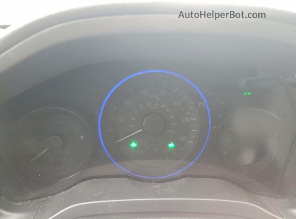 3CZRU6H38MM756301 2021 HONDA HR-V Gray Instrument cluster view