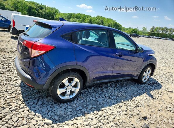 3CZRU6H39GM722548 2016 HONDA HR-V Blue Rear right
