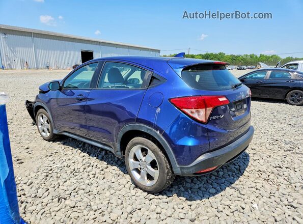 3CZRU6H39GM722548 2016 HONDA HR-V Blue Rear left
