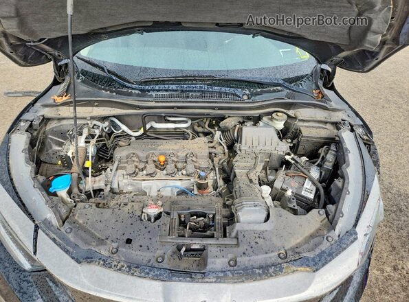3CZRU6H39KG730673 2019 HONDA HR-V Black Widok komory silnika